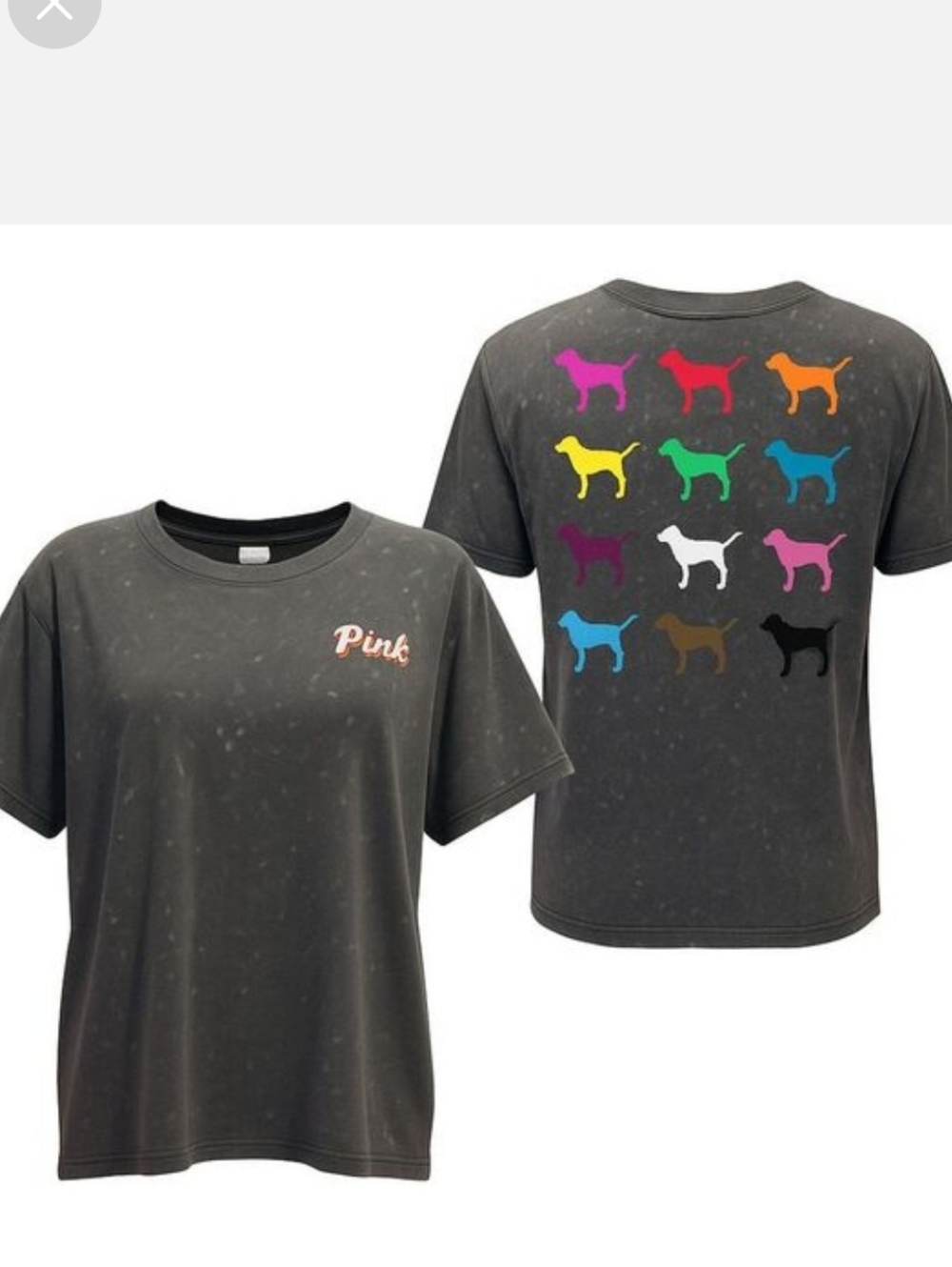 29. Victorias Secret/Pink Gray T-Shirt